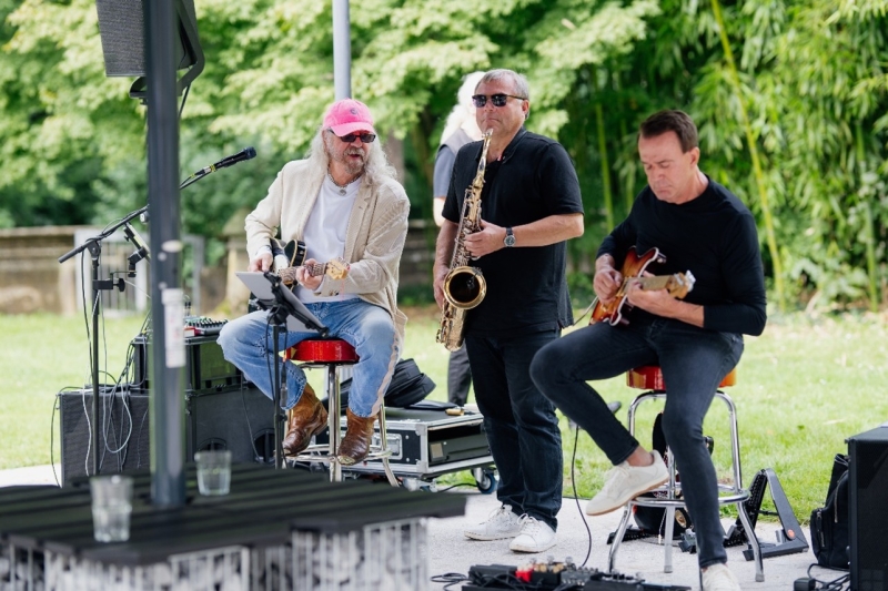 Jazz Matinee - Die Band Franz Becker & Friends "rockt und bluest" im Schloß Halberg
